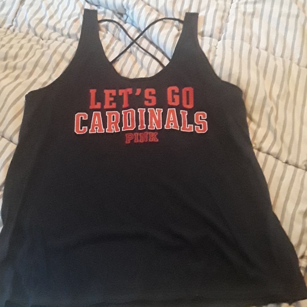 Pink Cardinals tank